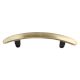 Solid Antique Brass Furniture Handles Small